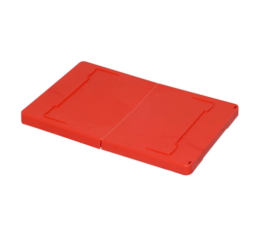 Red Folding Hinged Lid for Storage Boxes