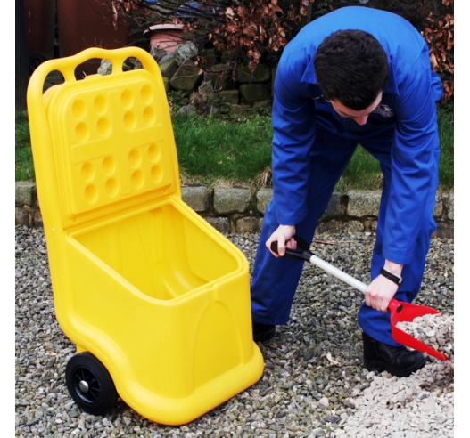 Outdoor Plastic Cart with Wheels