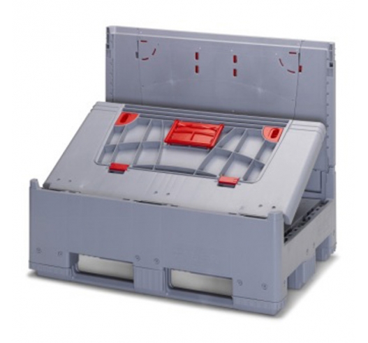 PLASKLK 1208K Economy Range Folding Pallet Box 700 Litre