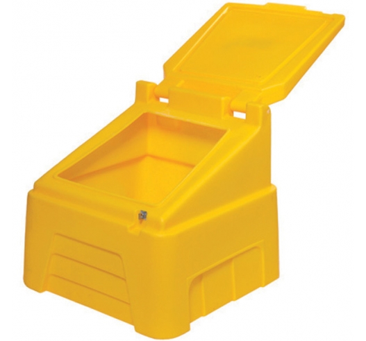 200 Litre Grit Bin Open