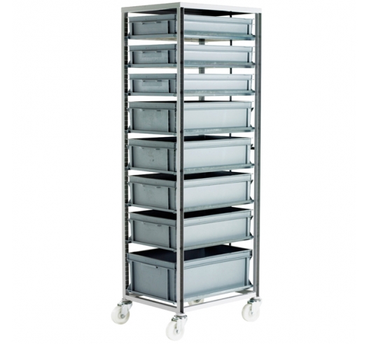 Adjustable Tray Rack with 10 trays