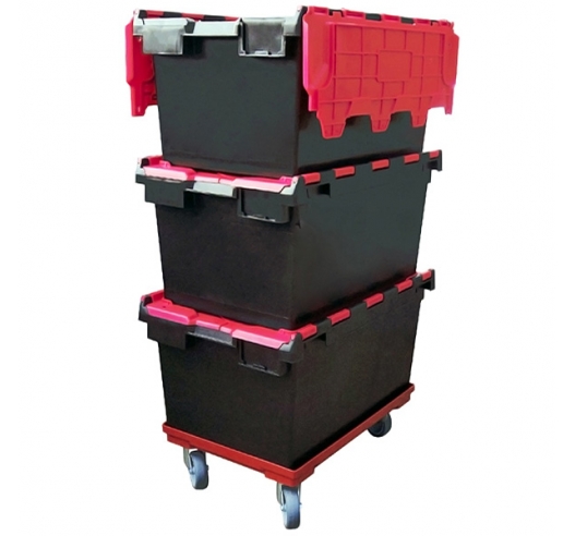 Dolly With 80 Litre Crates