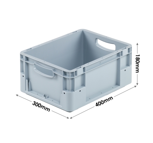 15 Litre 400 x 300 x 180mm Euro Container