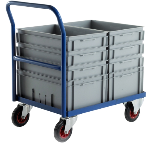 CT81 Euro Container Trolley With Euro Containers