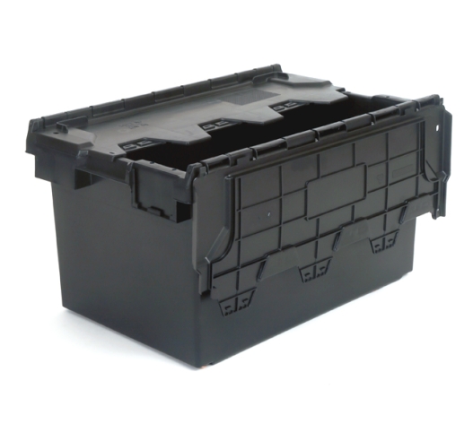 Black Tote Boxes - 80 Litre