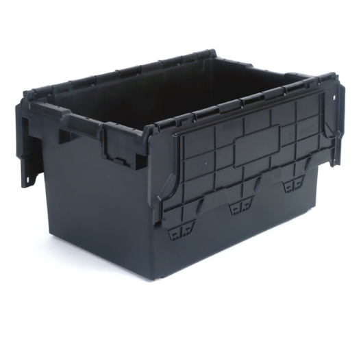 Black Tote Boxes - 80 Litre