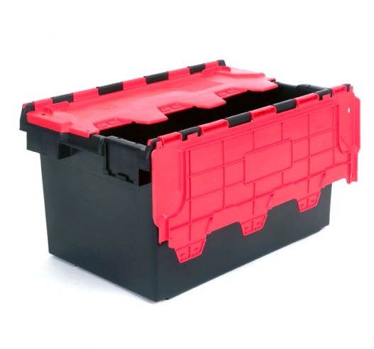 80 Litre Recycled Hinged Lid Container