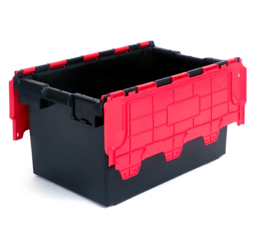 80 Litre Recycled Hinged Lid Container