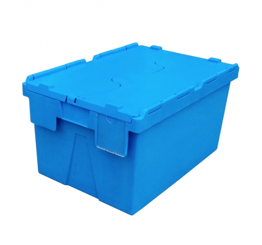 Clear Plastic Label Holder for 55 Litre Attached Lid Containers