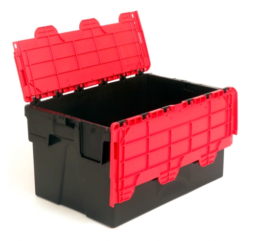 Black and Red Boxes with 52 Litre Capacity