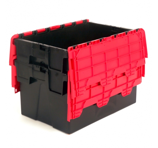 Nested Black and Red Boxes with 52 Litre Capacity