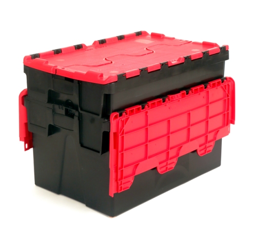 Nested Black and Red Boxes with 52 Litre Capacity