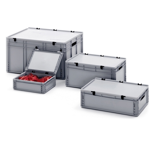 Plastic Stacking Containers with Lids