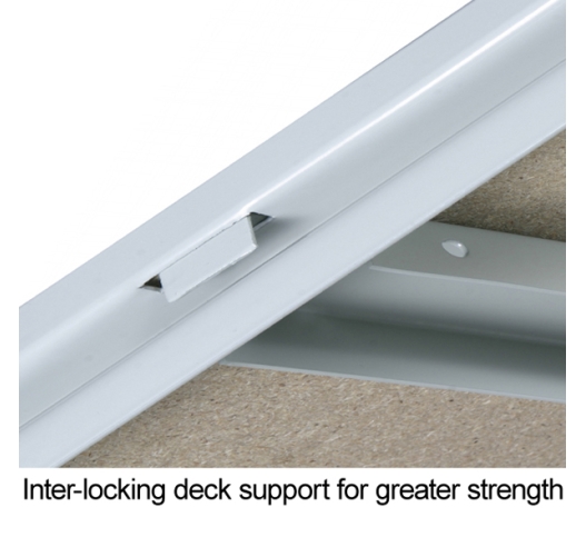 Interlocking deck support