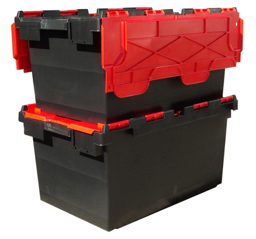 Large Plastic Stackable Storage Crates