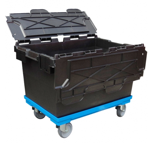 LC3 Crates with Compatible Transport Dolly