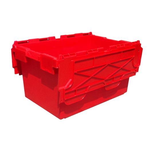 Large Red Plastic Crates with 80 Litres Capacity