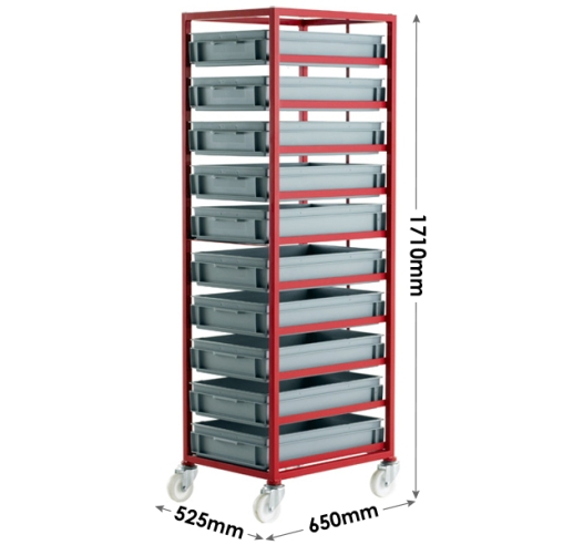 Tray Rack Dimensions