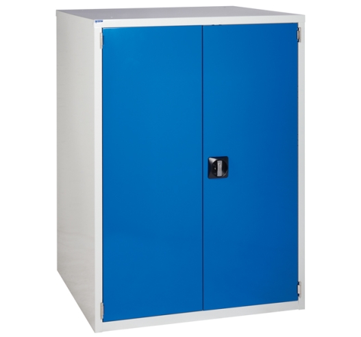 Euroslide cabinet with 1 cupboard in blue