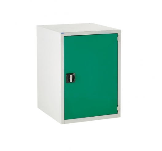 Euroslide cabinet with 1 cupboard in green