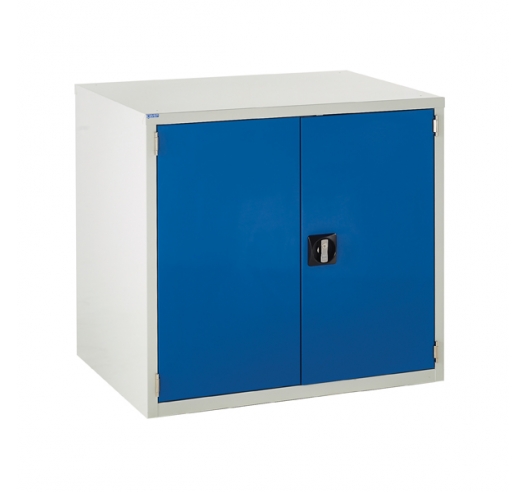 Euroslide cabinet with 1 cupboard in blue