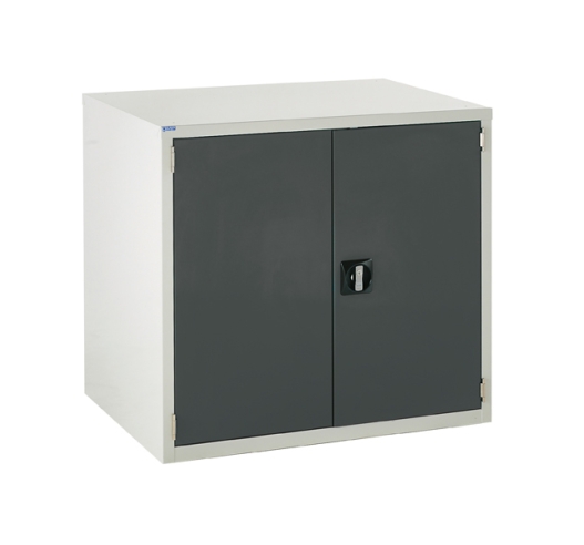 Euroslide cabinet with 1 cupboard in grey