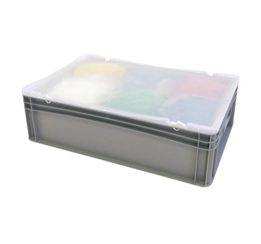 Basicline Euro Container Case with Clear Lid