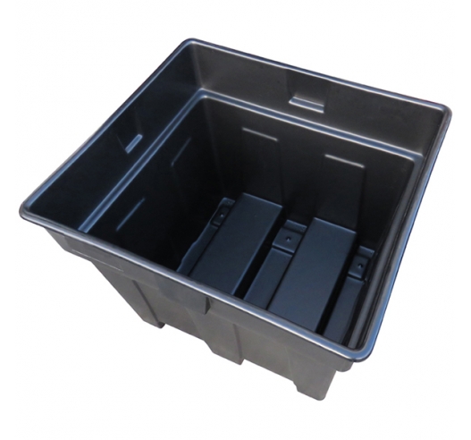 Nestable Plastic Pallet Box (600 Litres)