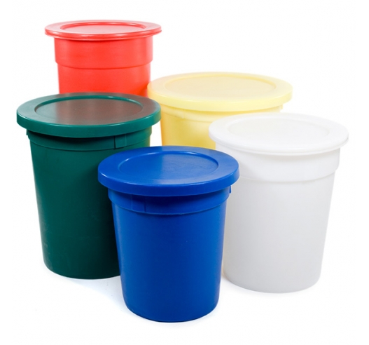 Tapered Bins and Lids example