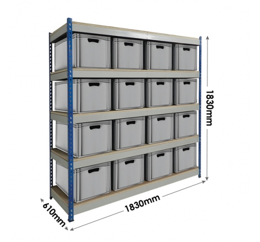 Shelving dimensions