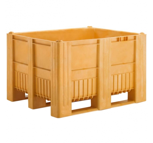 Pallet Box in Yellow