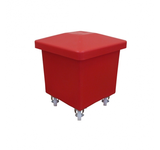 RB0003 Plastic Truck in Red with Lid