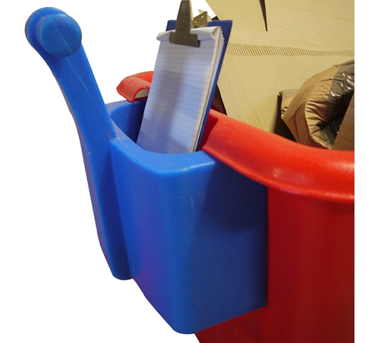 Blue Handle with Contents