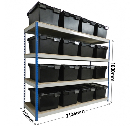 Shelving dimensions