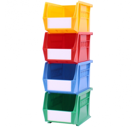 Stack of Coloured Size 3 Linbins