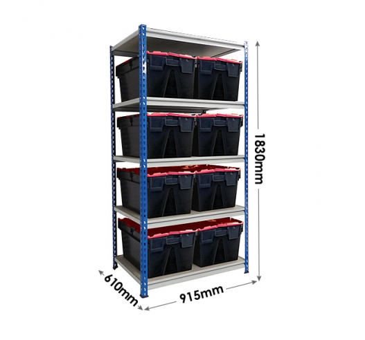 Shelving dimensions