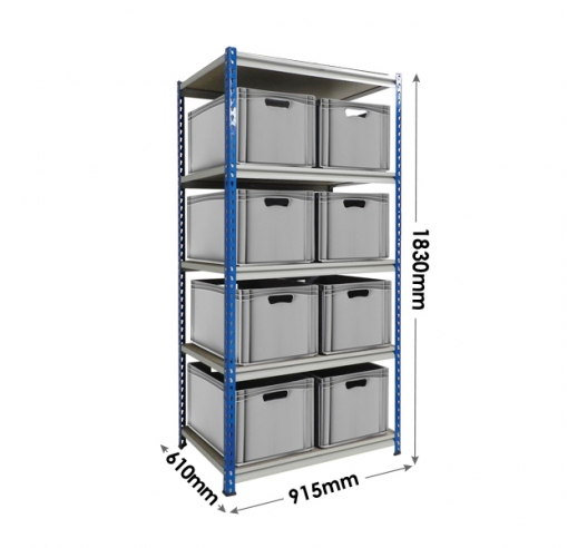 Shelving dimensions