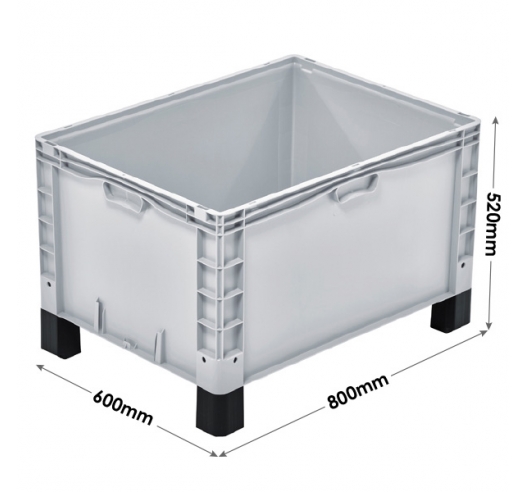 Basicline Plus Container with Feet