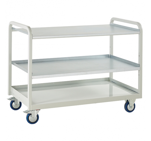 Euroslide Steel Shelf Trolley