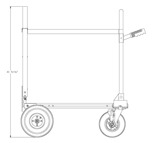 Mini Magliner Filming Cart Side Profile
