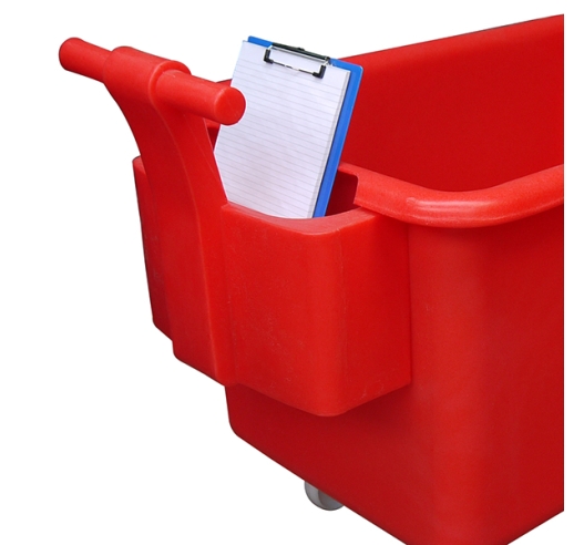 Red Handle with Contents