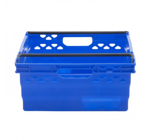 Blue Bale Arm Crate