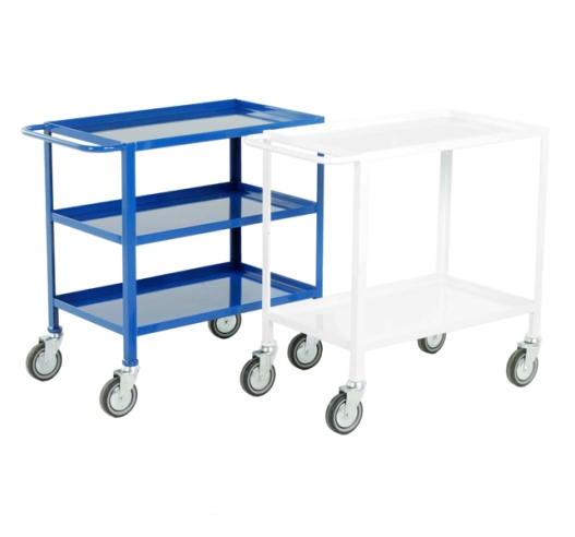 Group Of Tray Trolleys