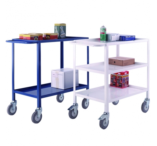 Group Of Low Cost Tray Trolleys