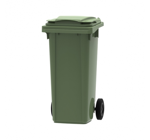 Green 120 Litre Wheelie Bin