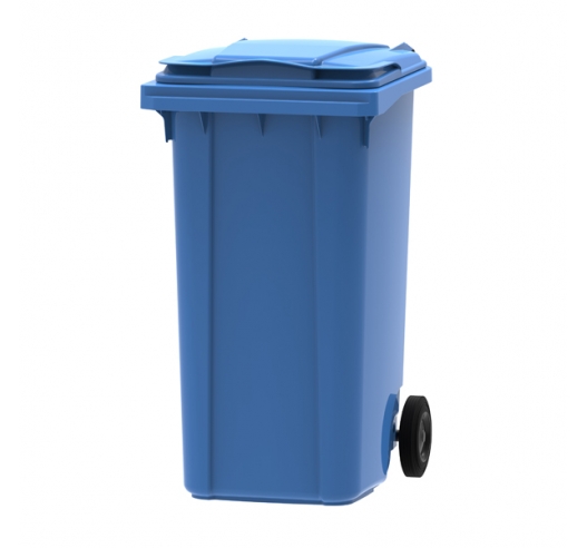 Blue 240 Litre Wheelie Bin