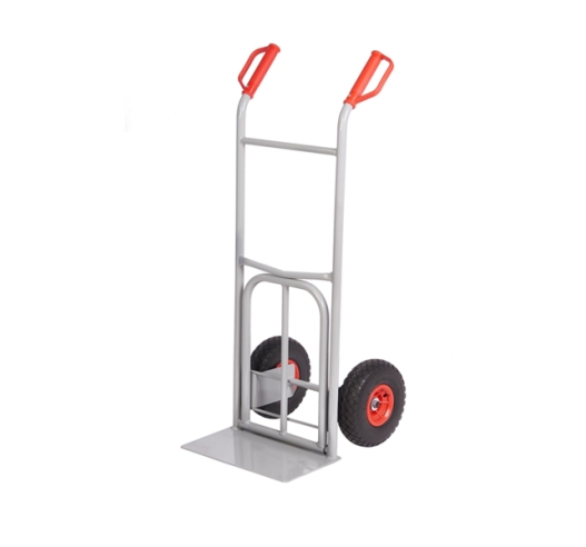 Sack Truck With a Folding Toe Plate