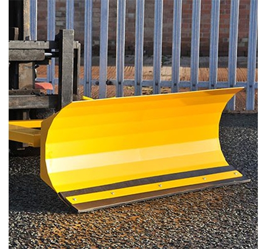 Example of Forklift Snow Plough