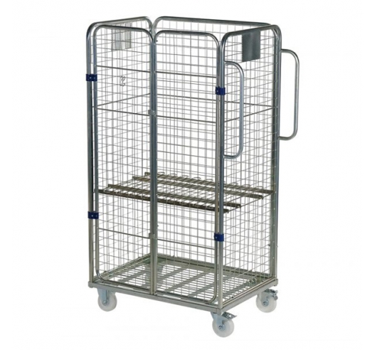 Empty Merchandise Trolley