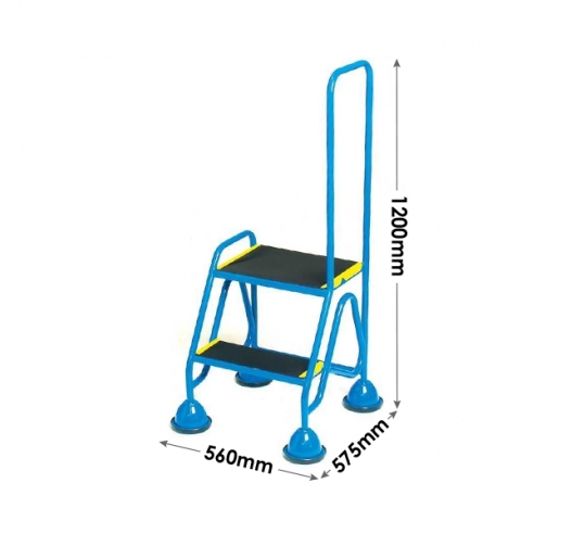 2 Tread Steps Dimensions